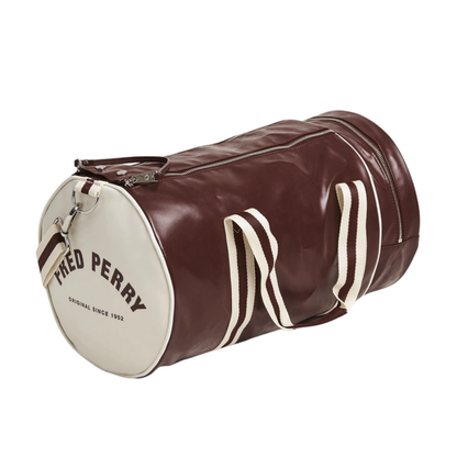 Fred Perry Classic Barrel Bag Oxblood/White (буде в наявності скоро)
