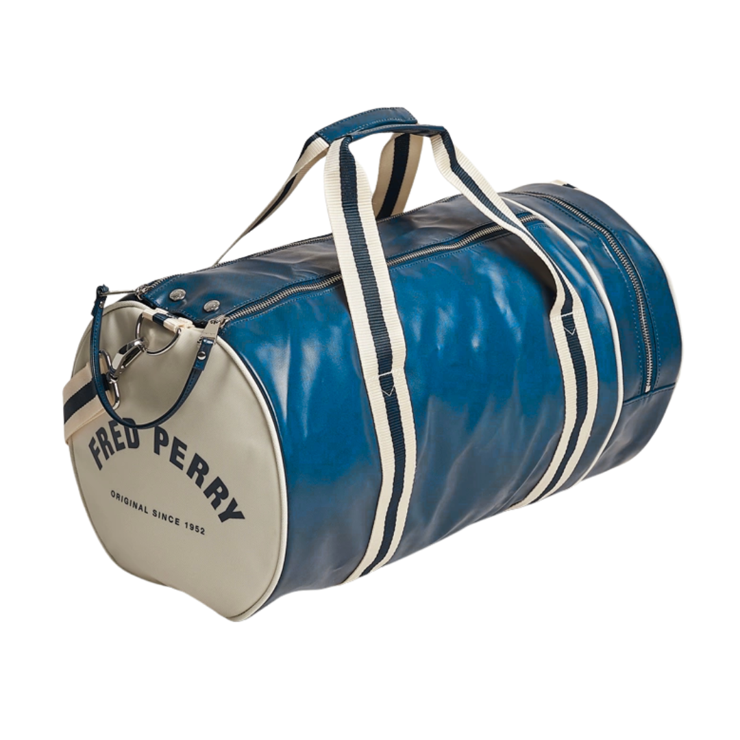 Fred Perry Classic Barrel Bag Navy blue