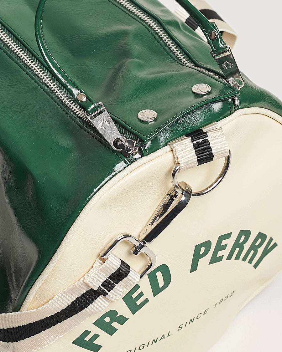 Fred Perry Classic Barrel Bag Green