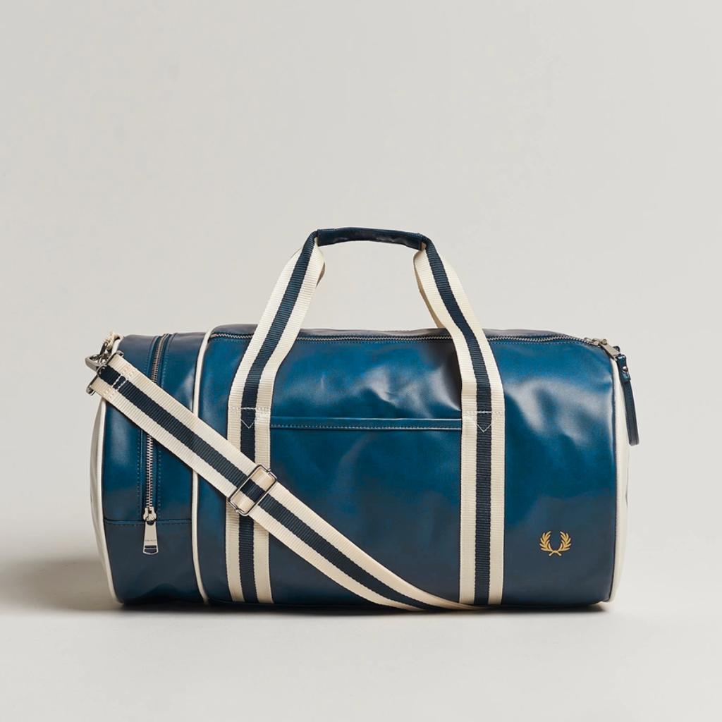 Fred Perry Classic Barrel Bag Navy blue