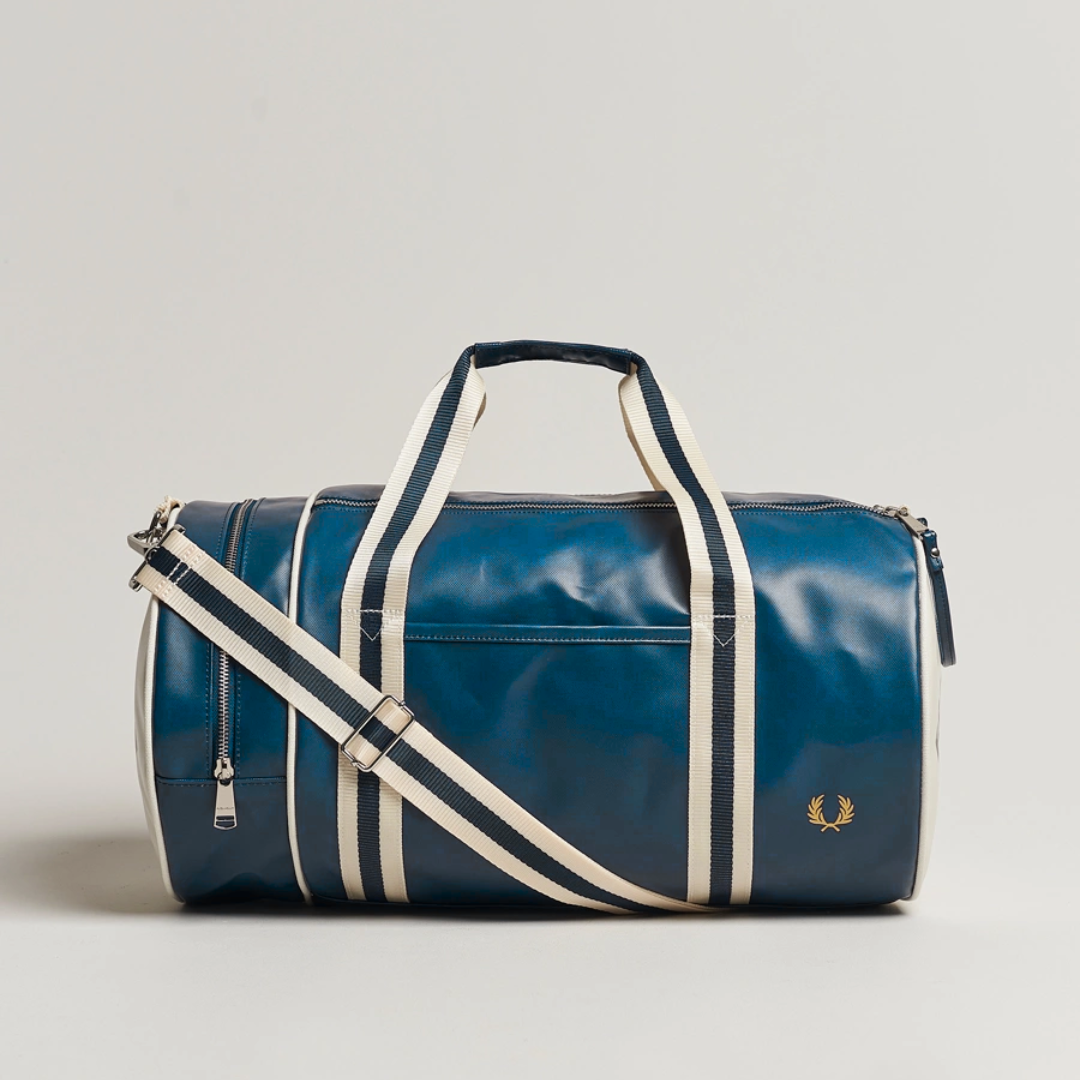 Fred Perry Classic Barrel Bag Navy blue