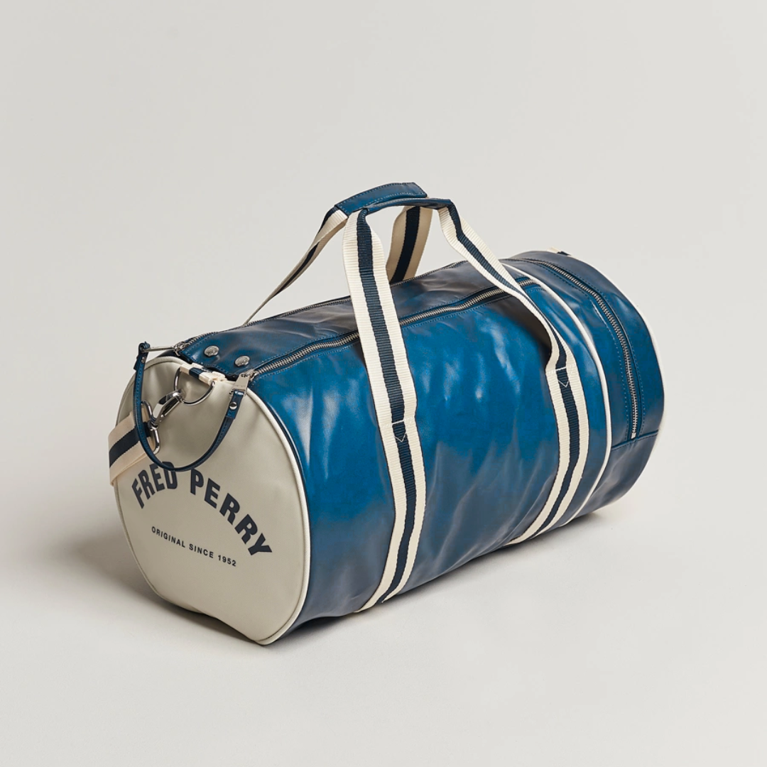 Fred Perry Classic Barrel Bag Navy blue